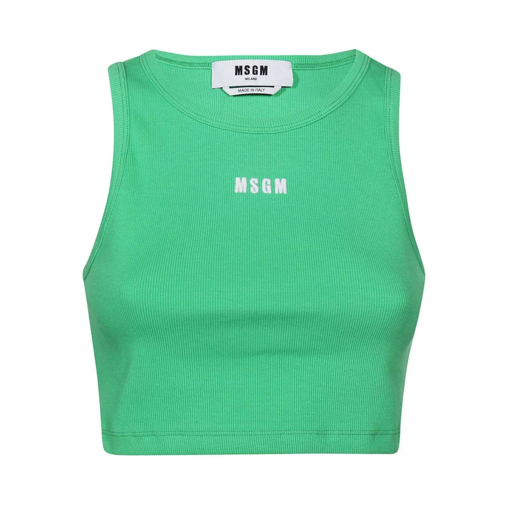 Tops > Sleeveless Tops - - Msgm - Modalova