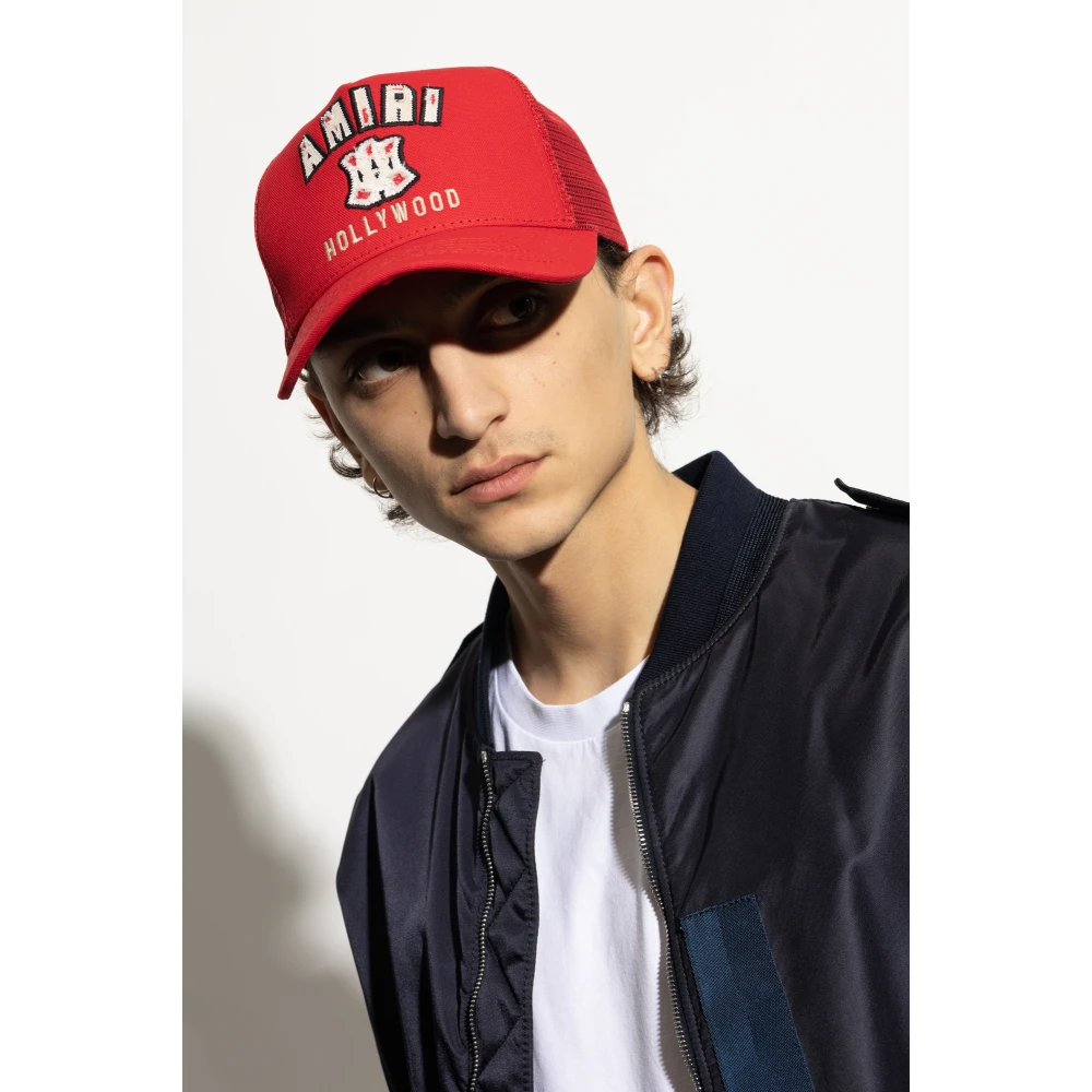 Amiri Baseball Cap Red Heren