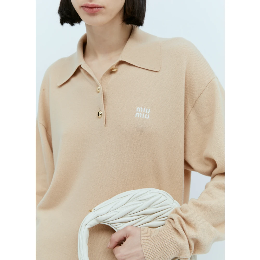 Beige discount polo dames