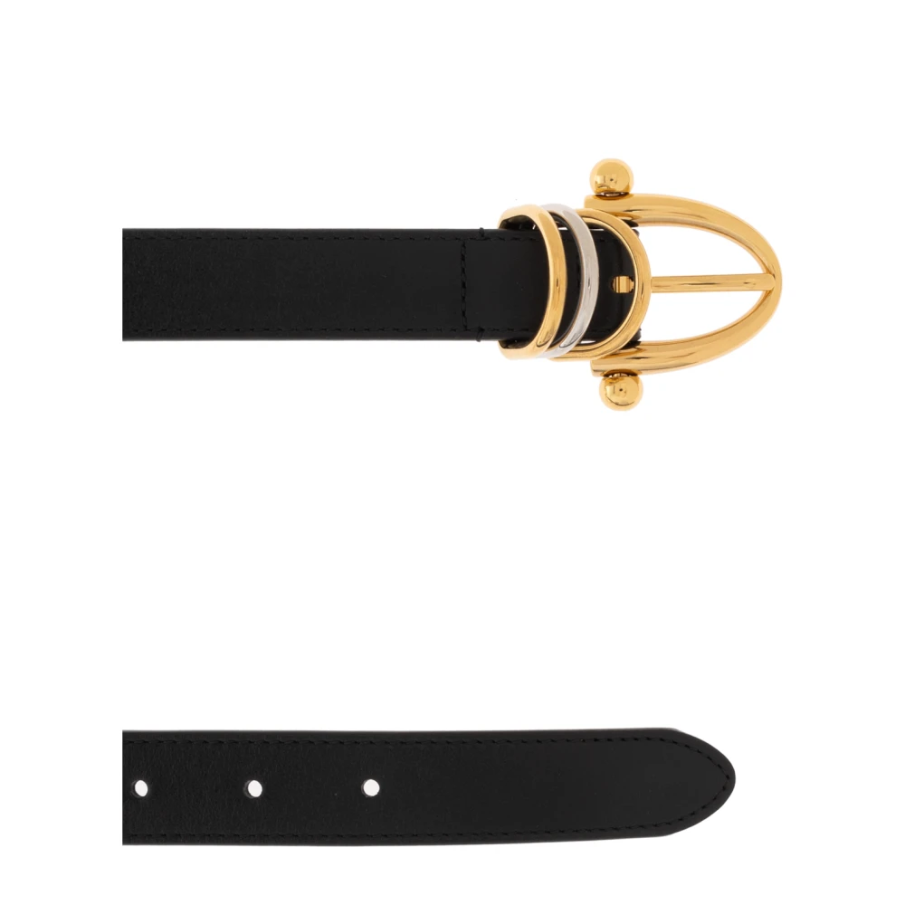 Chloé Leren riem Black Dames