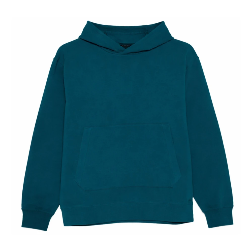 C.p. Company Hoodie With Logo - Male - Hoodies - Blue - L - Sweatshirts & Hoodies