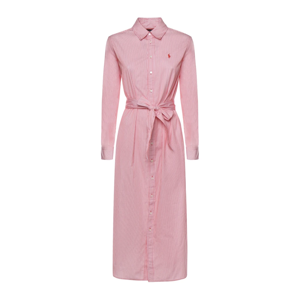 Polo Ralph Lauren Donna Rosso Abiti, S, New,