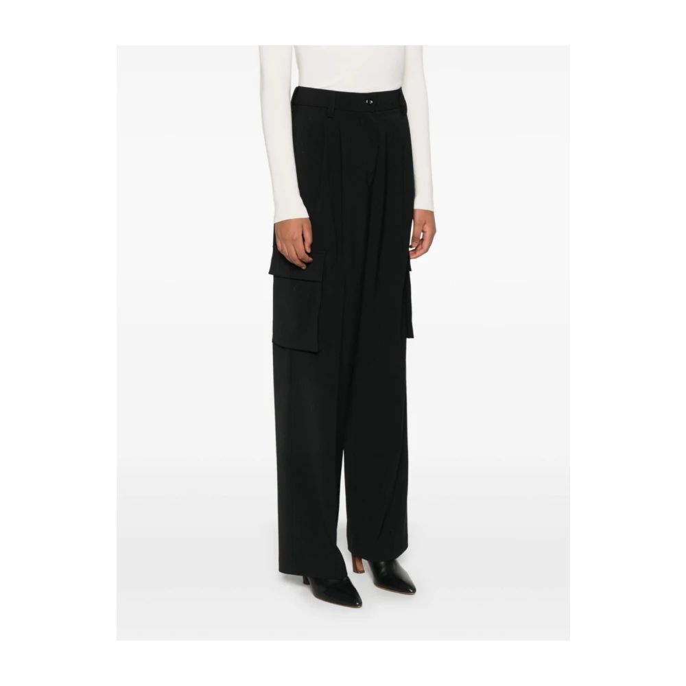 Herno Zwarte Pant voor Mannen Black Dames