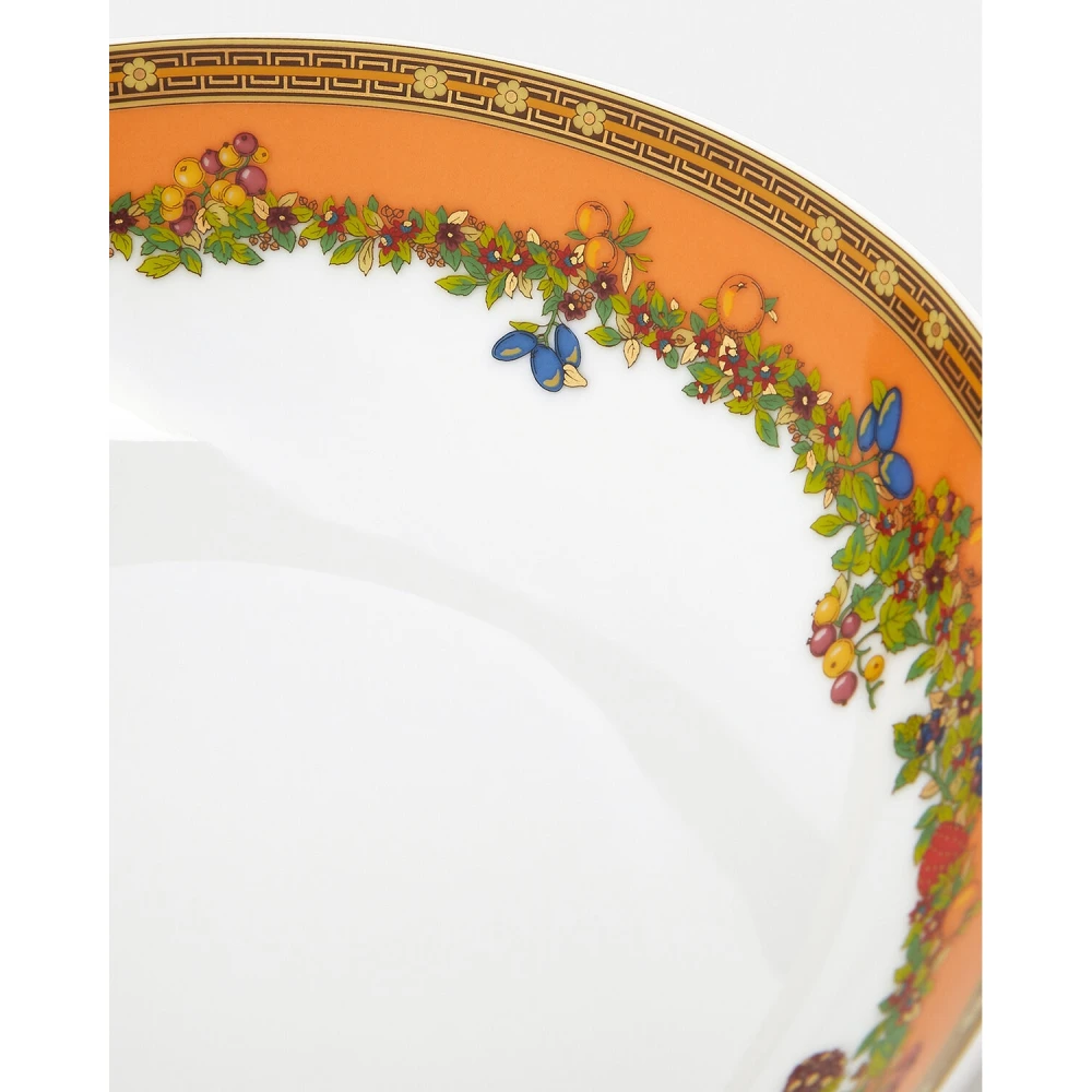 Versace Diep Bord Tuin Stijl Orange Unisex