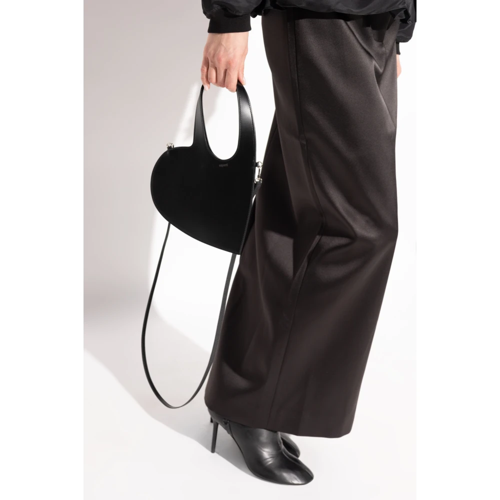 Coperni Schoudertas Baby Heart Black Dames