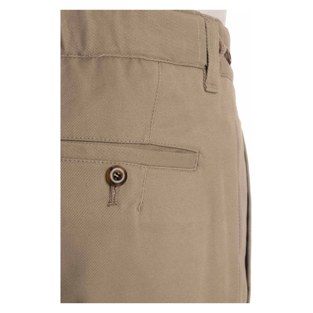 Myths Elegante broek met ritssluiting Brown Heren