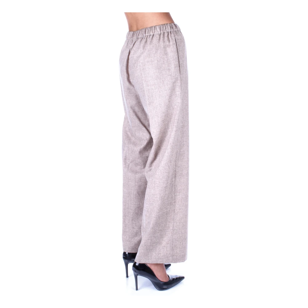 Aspesi Wijde broek Beige Dames