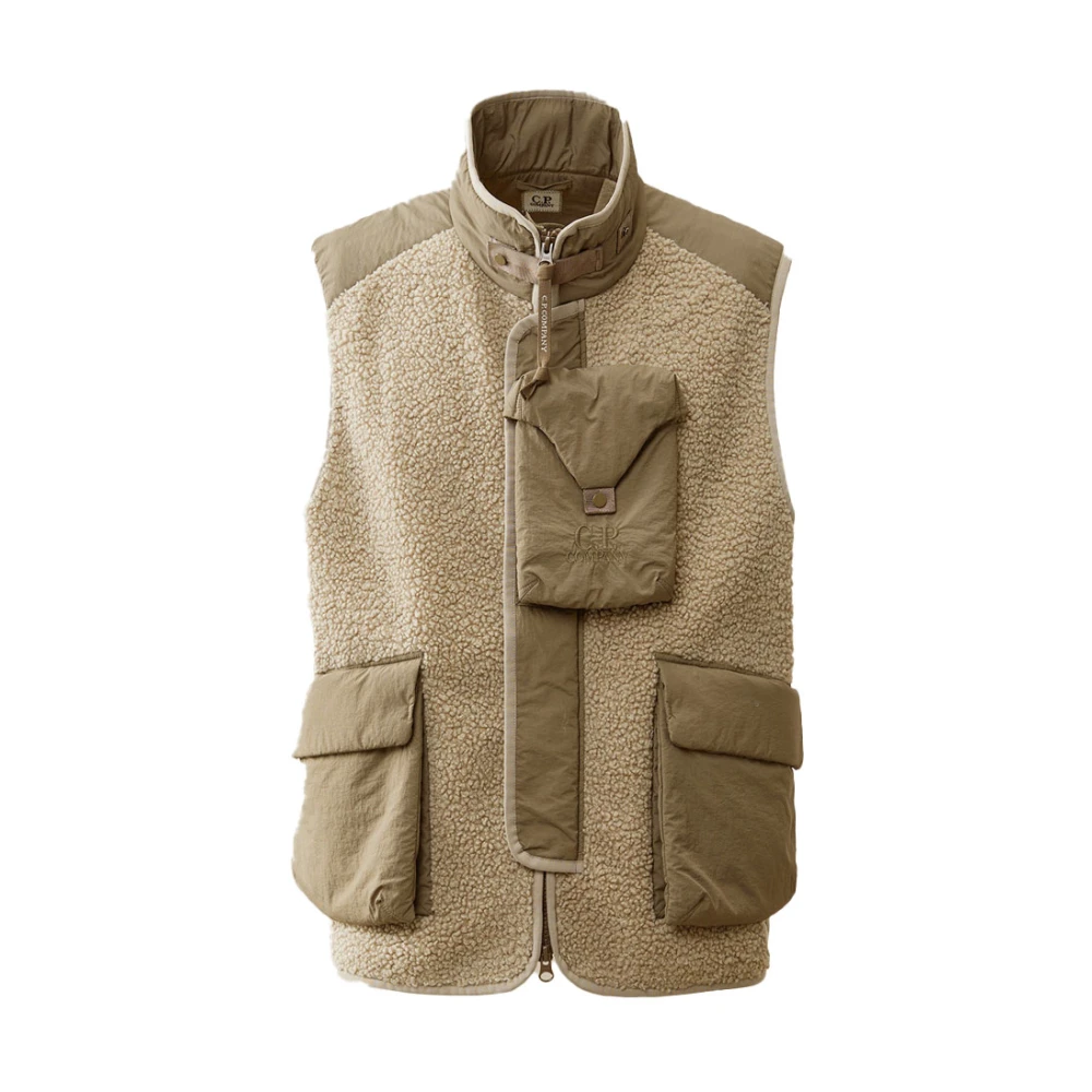 C.P. Company Polar Shell Vest Groen Green Heren