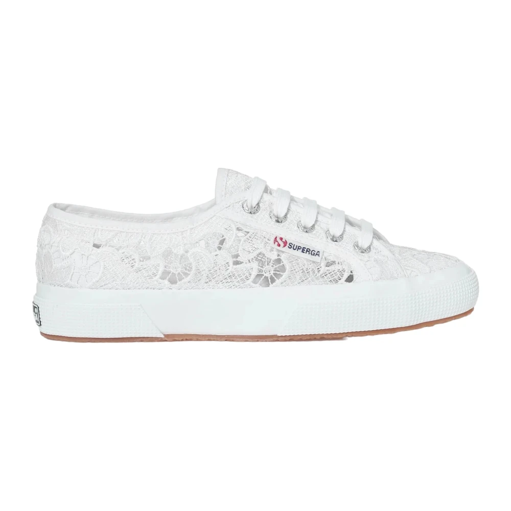 Superga Women's White Sneakers, 3 Uk, Canvas Trainers