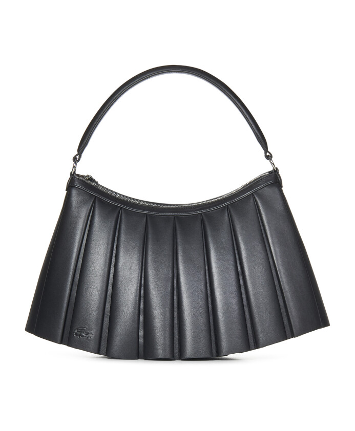 sacs-en-cuir-plisse-noir-avec-crocodile