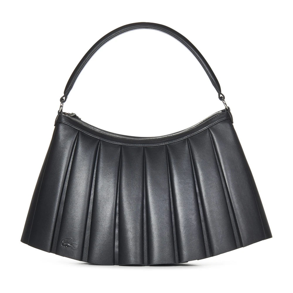 Lacoste Donna Nero Borse, Taglia Unica, New,