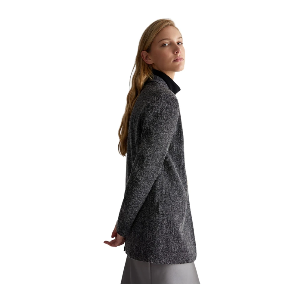 Liu Jo Stijlvolle Jas voor Vrouwen Gray Dames