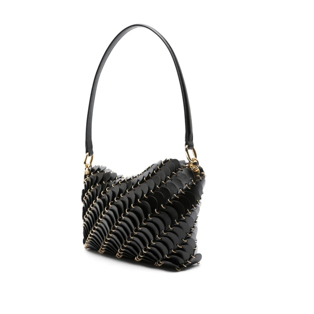 Paco Rabanne Zwarte Clutch Tas met Stijl P001 Black Dames