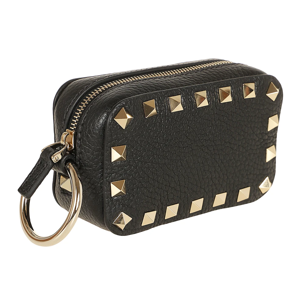 Valentino Garavani Rockstud Mini Vanity Case Black Dames