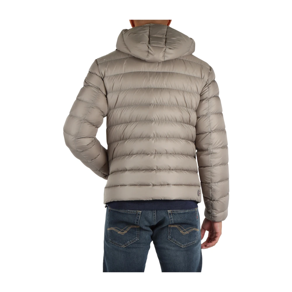 Colmar Gewatteerde Hoodie E-Concrete Beige Heren