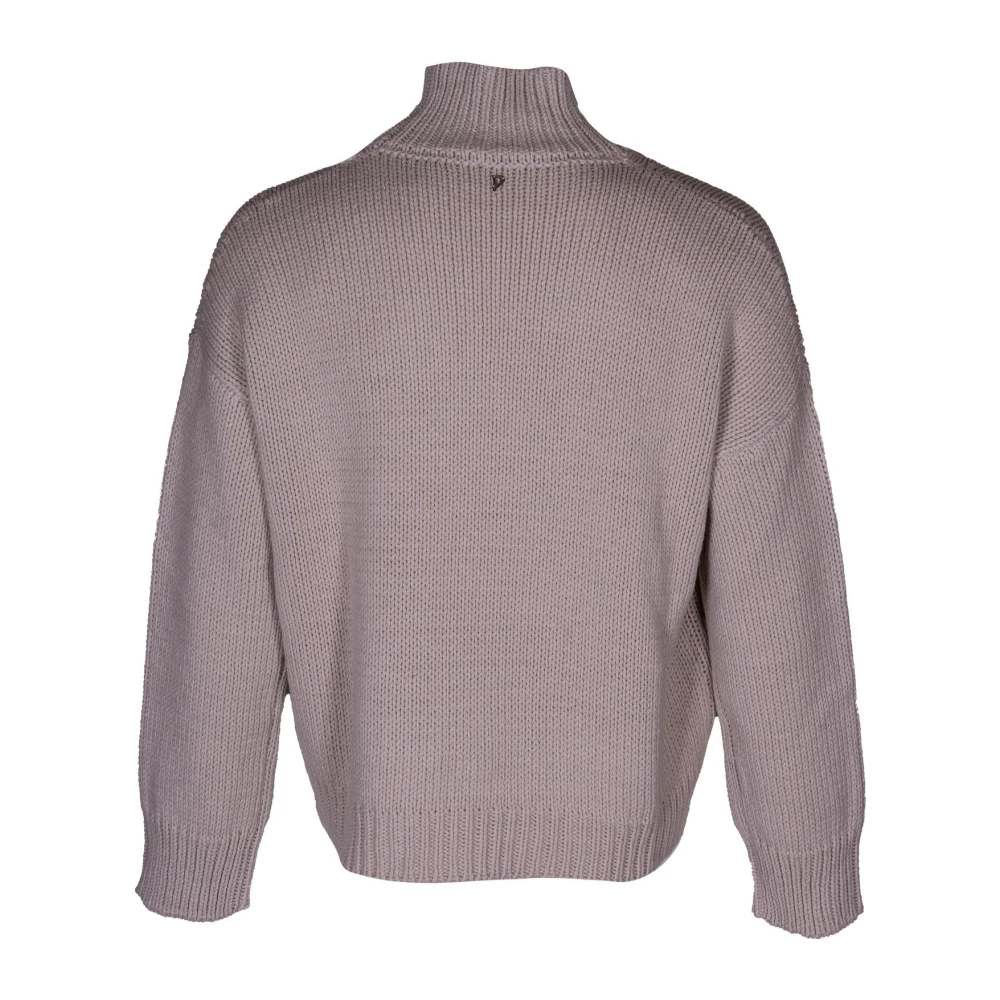 Dondup Stijlvolle Turtlenecks voor een Chic Look Beige Dames