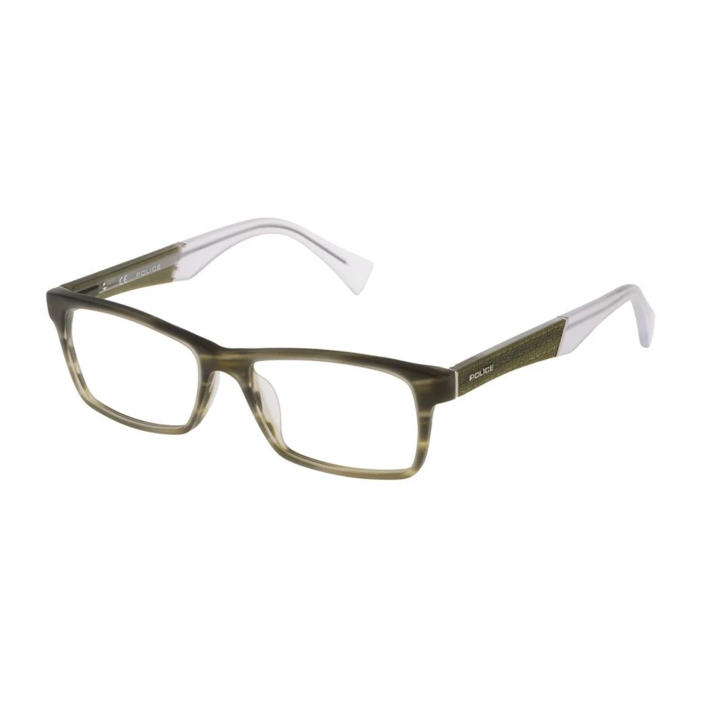 Police Groene plastic frames met wijzerplaat Green Heren
