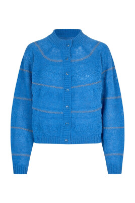 neon-blue-knit-cardigan