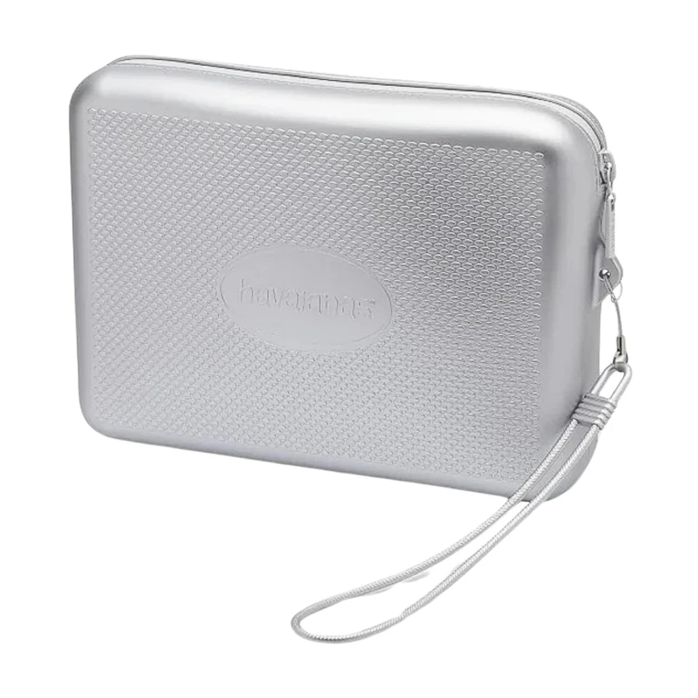 Havaianas Zilveren Dames Clutch Tas Lente Zomer Gray Dames