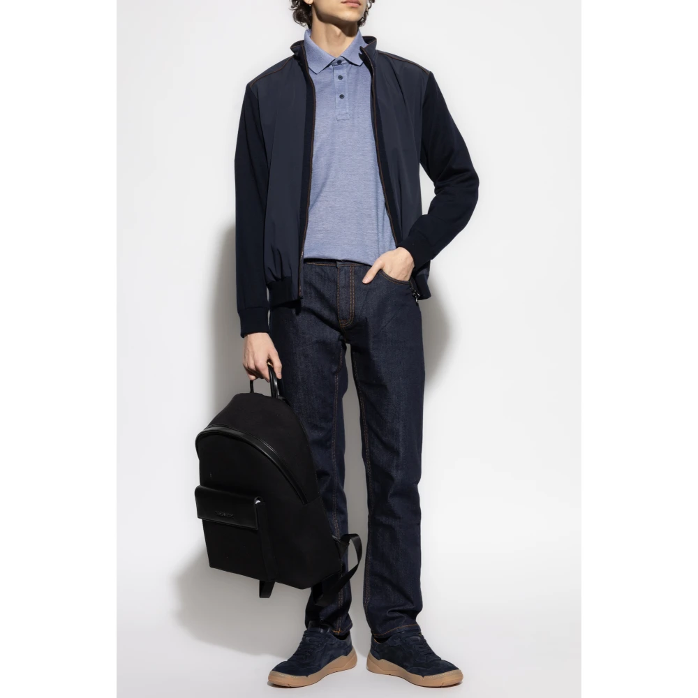 PAUL & SHARK Jas met opstaande kraag Blue Heren