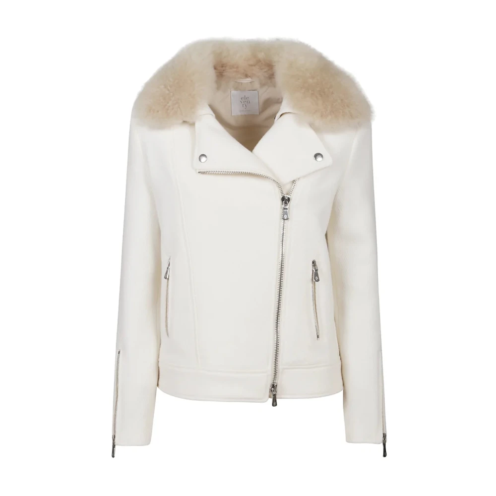 Jackets > Faux Fur & Shearling Jackets - - Eleventy - Modalova