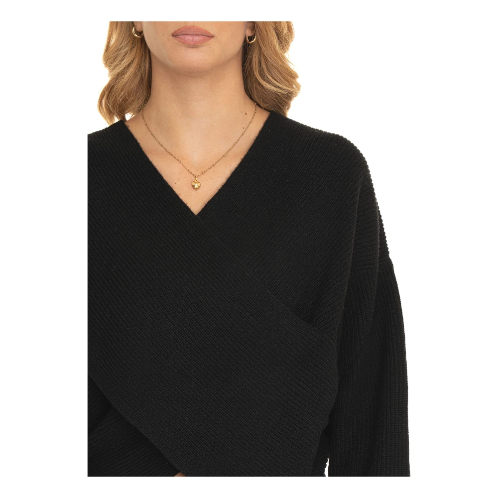 Pennyblack Gekruiste Woltrui Black Dames