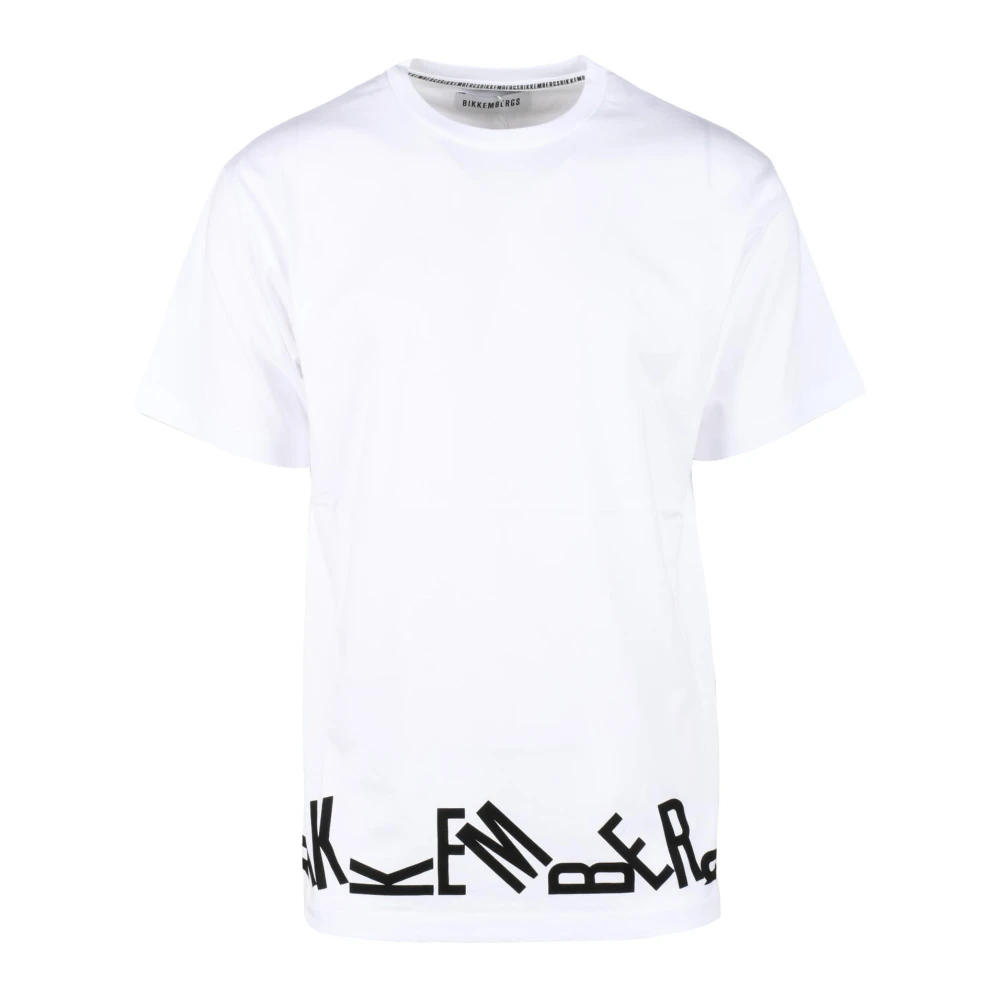 Bikkembergs Katoenen T-shirt White Heren