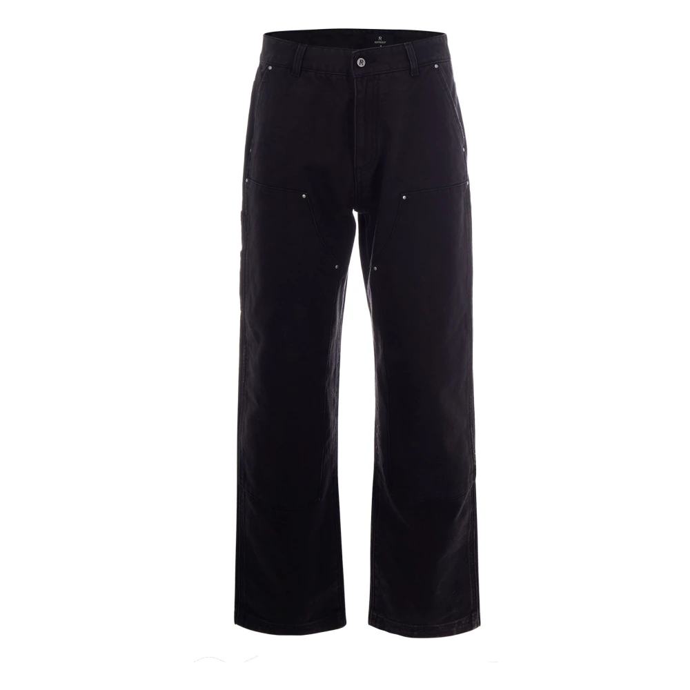 Represent Men's Black Straight Jeans - Straight Fit Jeans - L - Jeans
