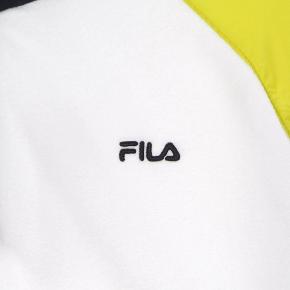 Fila Hoge hals halve rits fleece sweatshirt Multicolor Dames