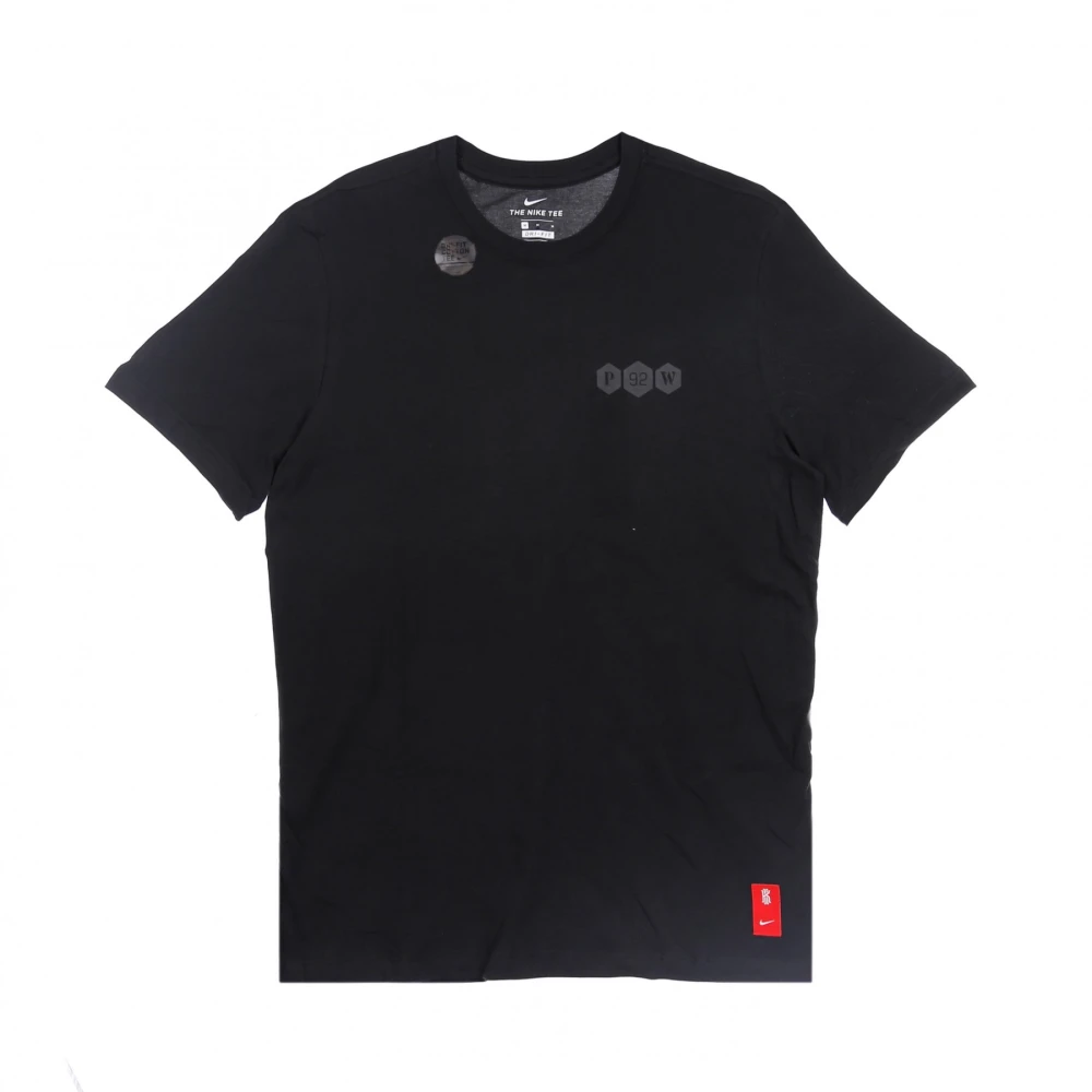 Nike Kyrie Dry Tee Logo Zwart Black Heren
