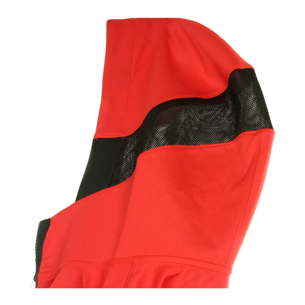 Nike Flex Showtime Lichtgewicht Zip Hoodie Rood Zwart Wit Red Heren
