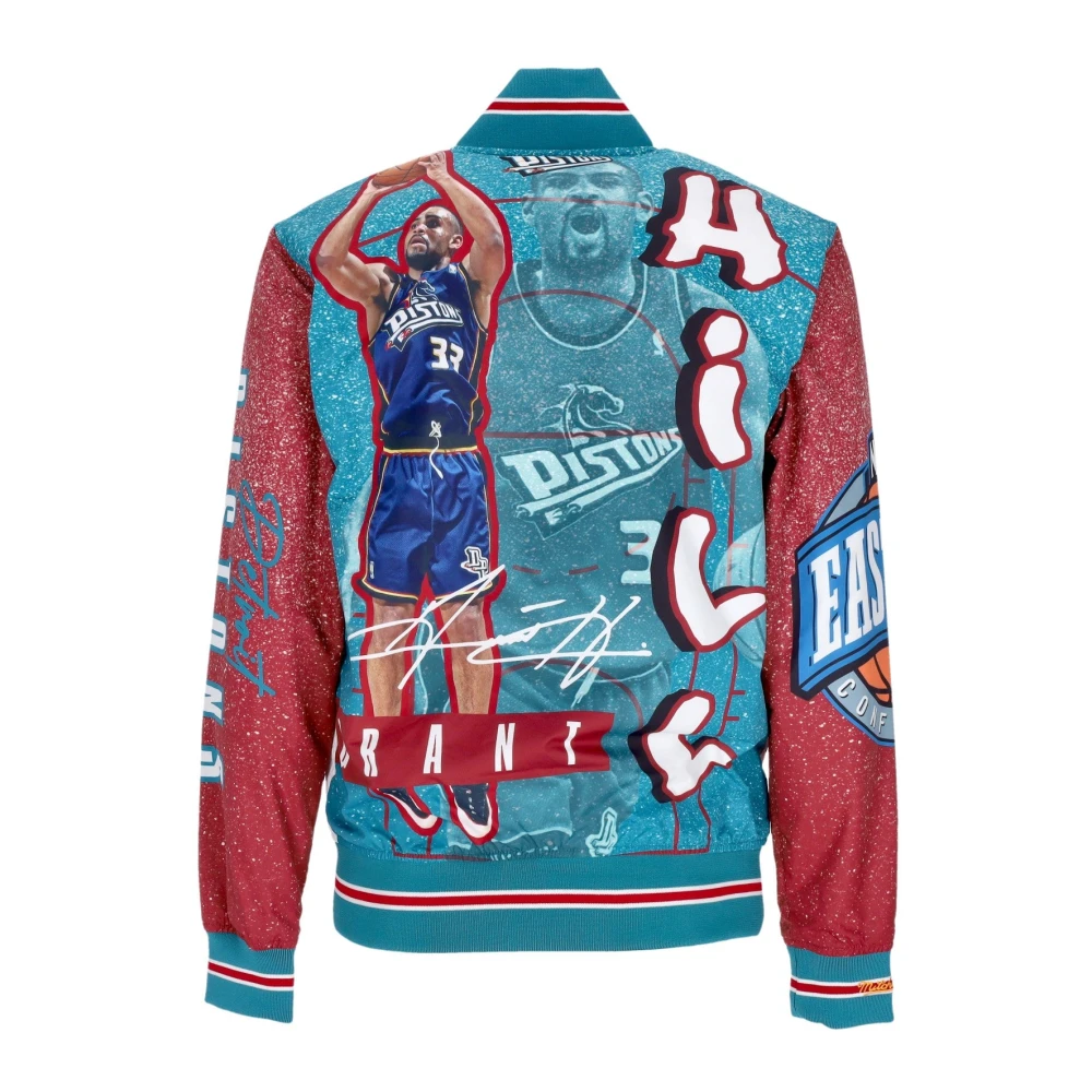 Mitchell & Ness NBA Burst Bomberjack Grant Hill Multicolor Heren