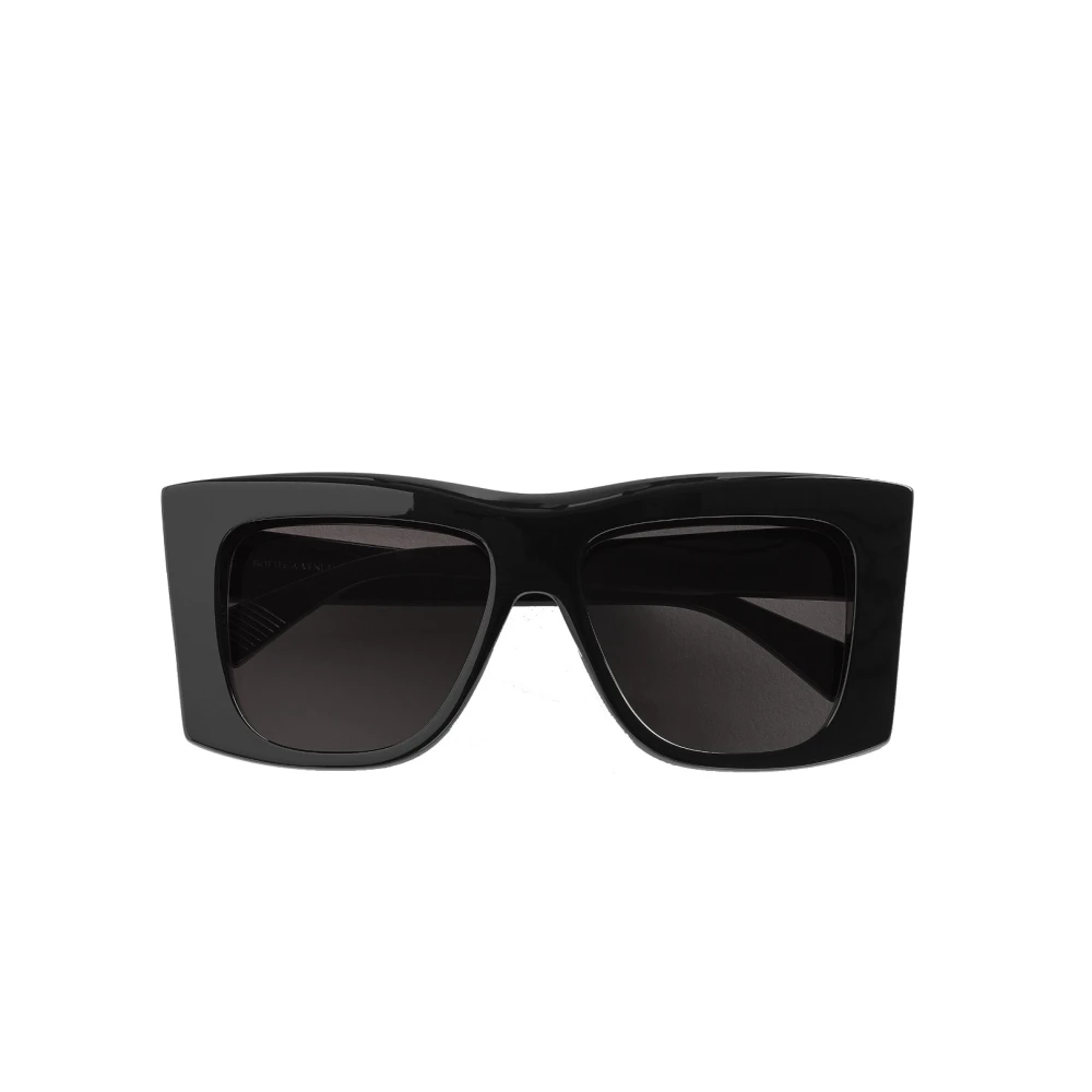 Bottega Veneta Women's Black Square Acetate Sunglasses - Sunglasses - 54 Mm - Accessories