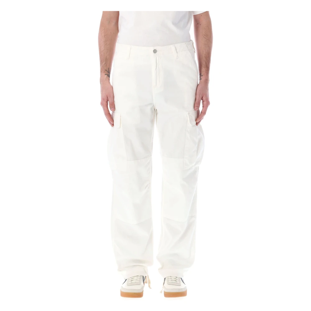 Carhartt WIP Tapered Trousers White Heren