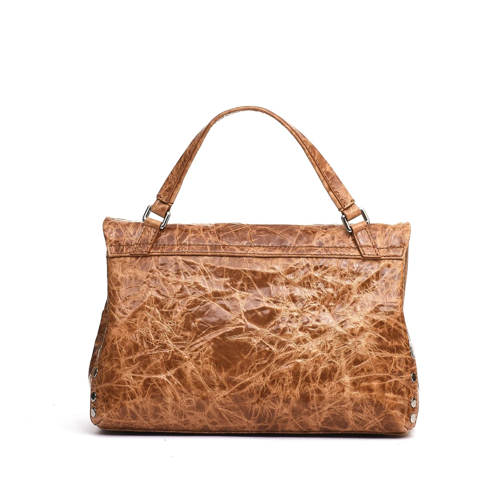 Zanellato Beige Leren Postina Tas Handtas Beige Dames