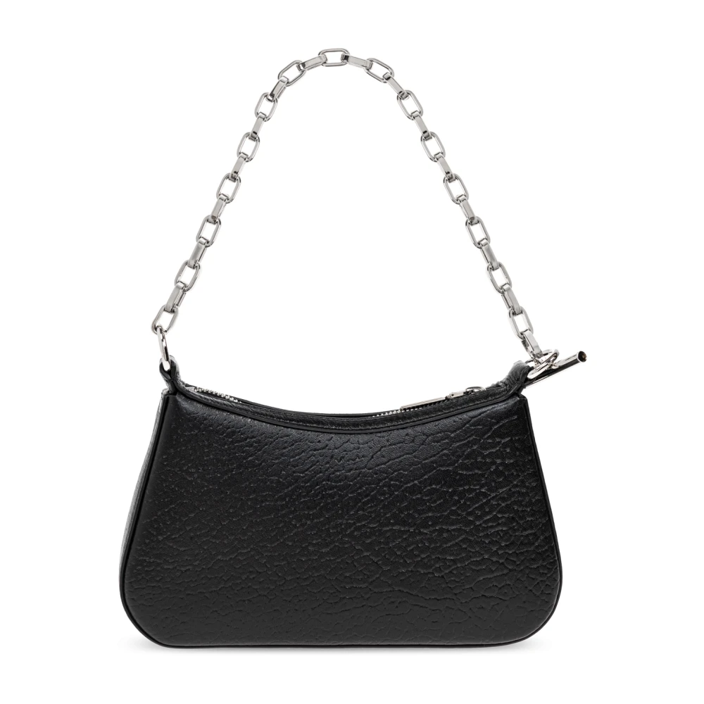alexander mcqueen Leren tas T-Bar Mini Black Dames