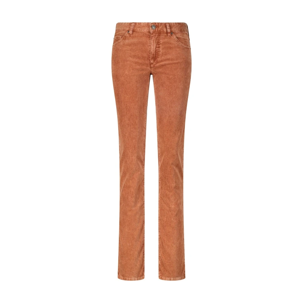 Isabel Marant Vrouw Bruin Broeken Dames, S, Slim-Fit Broek