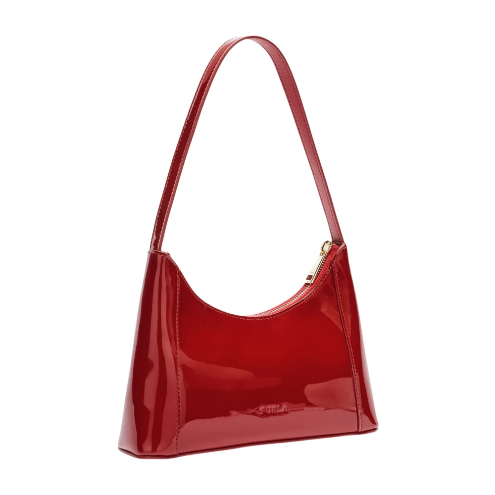 Furla Diamanten Schoudertas Mini Red Dames