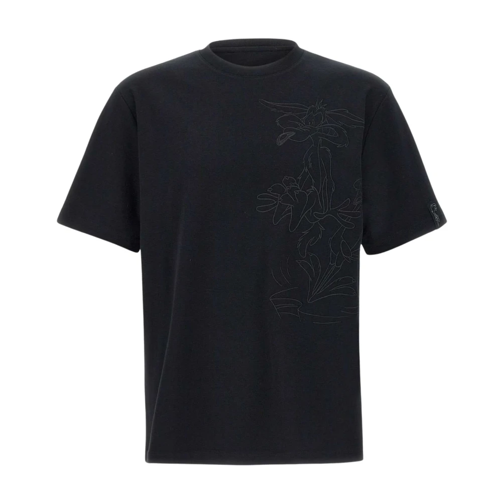 Iceberg Zwarte Coyote T-shirt Black Heren