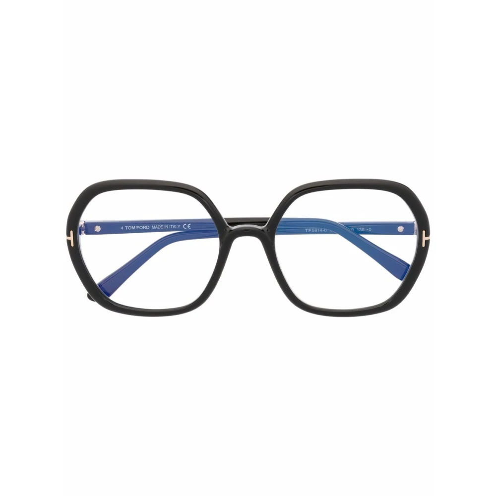 Tom Ford Ft5814B 001 Optical Frame Black Dames