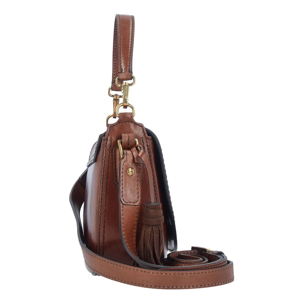 The Bridge Bruine Crossbody Tas Brown Dames