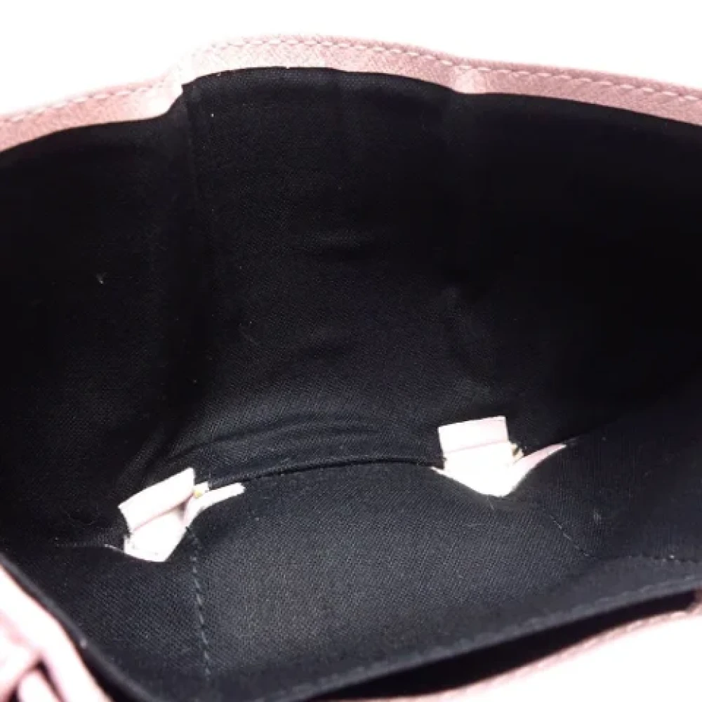 Balenciaga Vintage Pre-owned Leather wallets Pink Dames