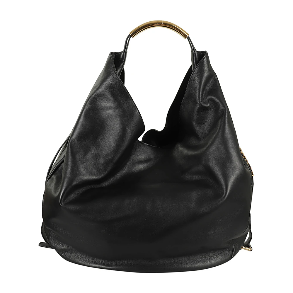 Moschino Schoudertas Black Dames