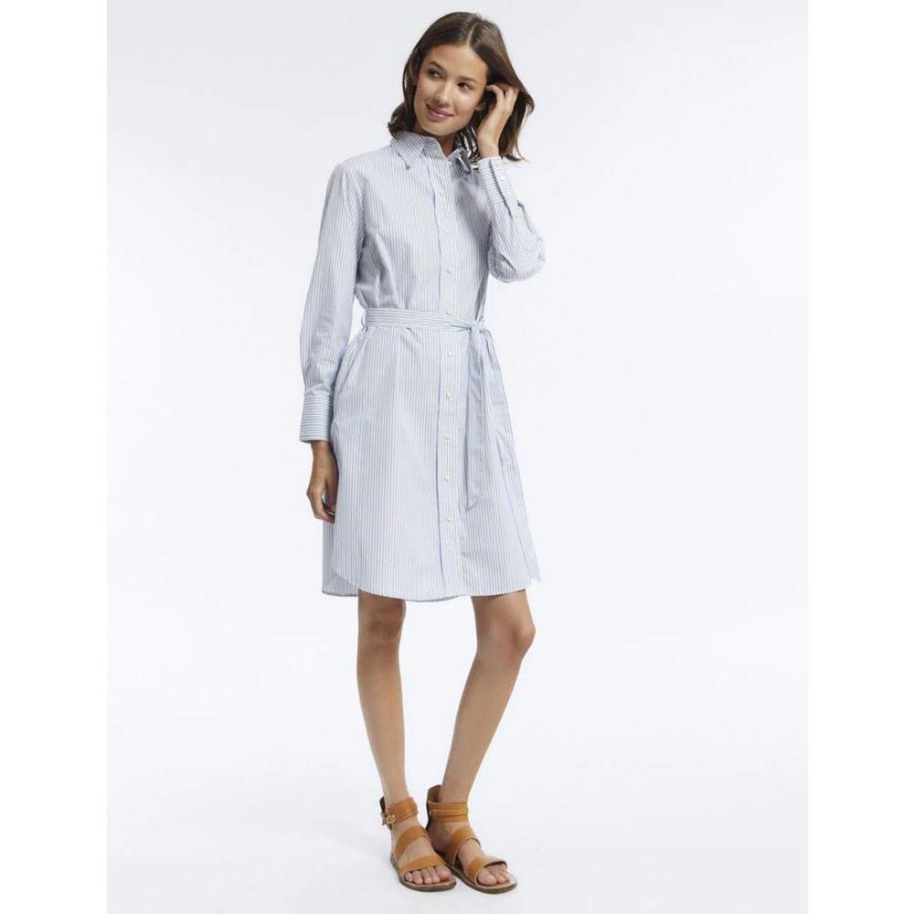 Ines De La Fressange Paris Amour katoenen gestreepte jurk Multicolor Dames
