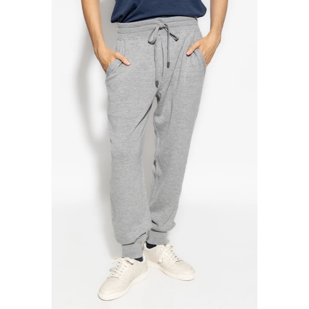 Tom Ford Sweatpants Gray Heren