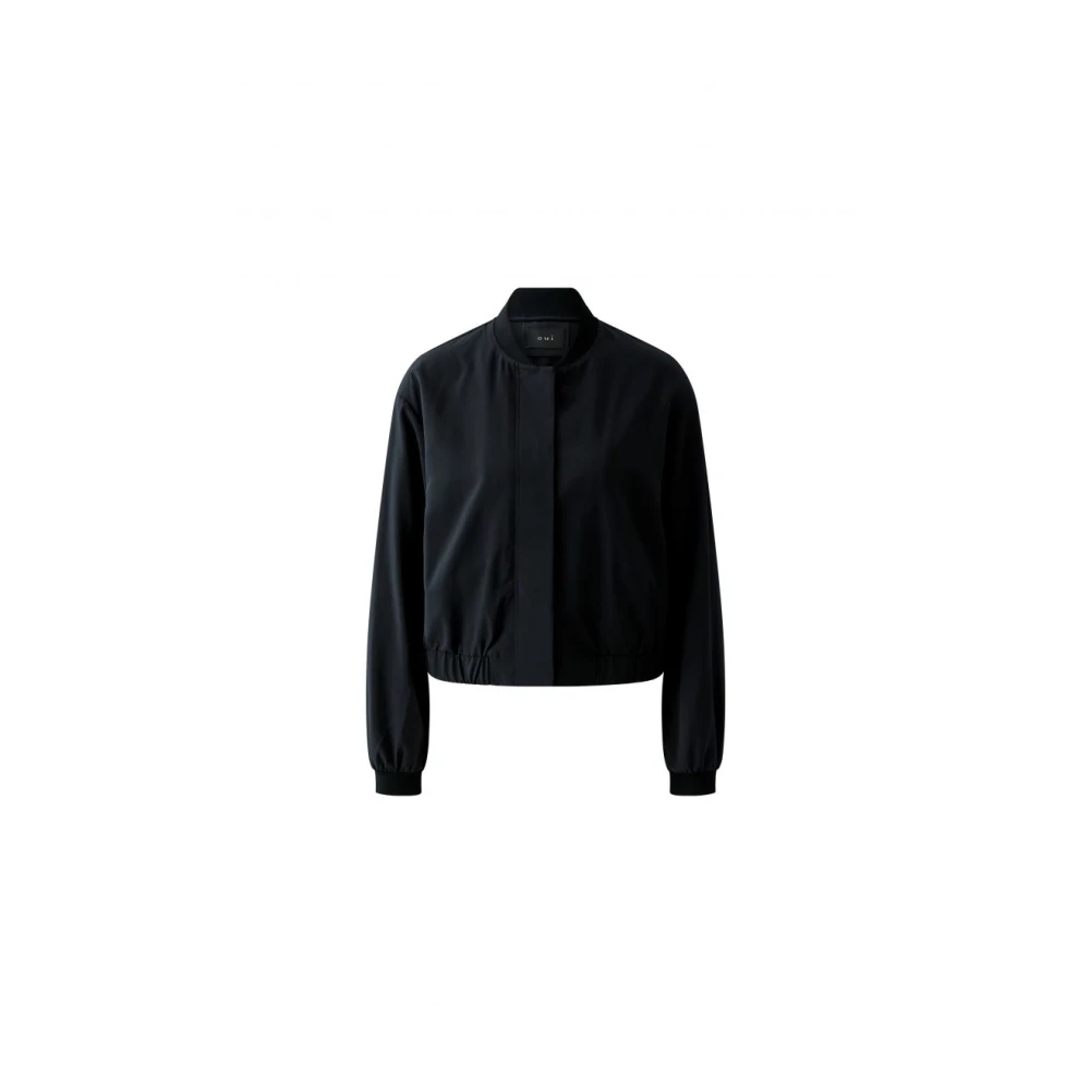 Oui Donna Nero - Bomber Jacket - Jackets - L