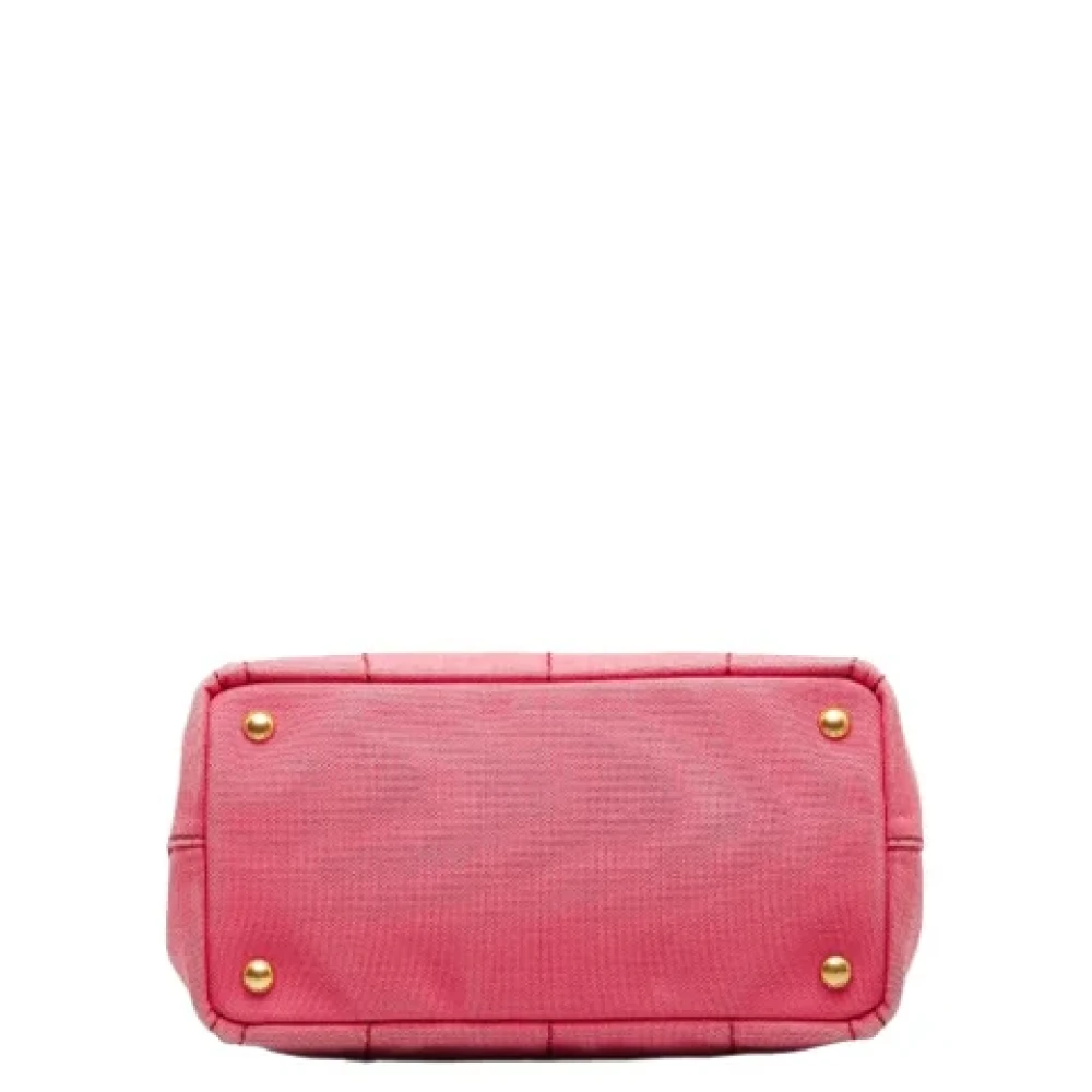 Prada Vintage Pre-owned Fabric prada-bags Pink Dames