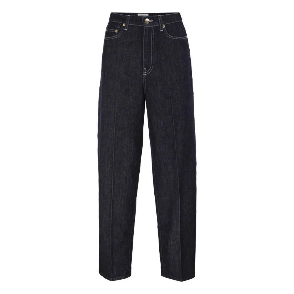Fabiana Filippi Loose Fit Jeans, Female, S, Loose-Fit Jeans Blue