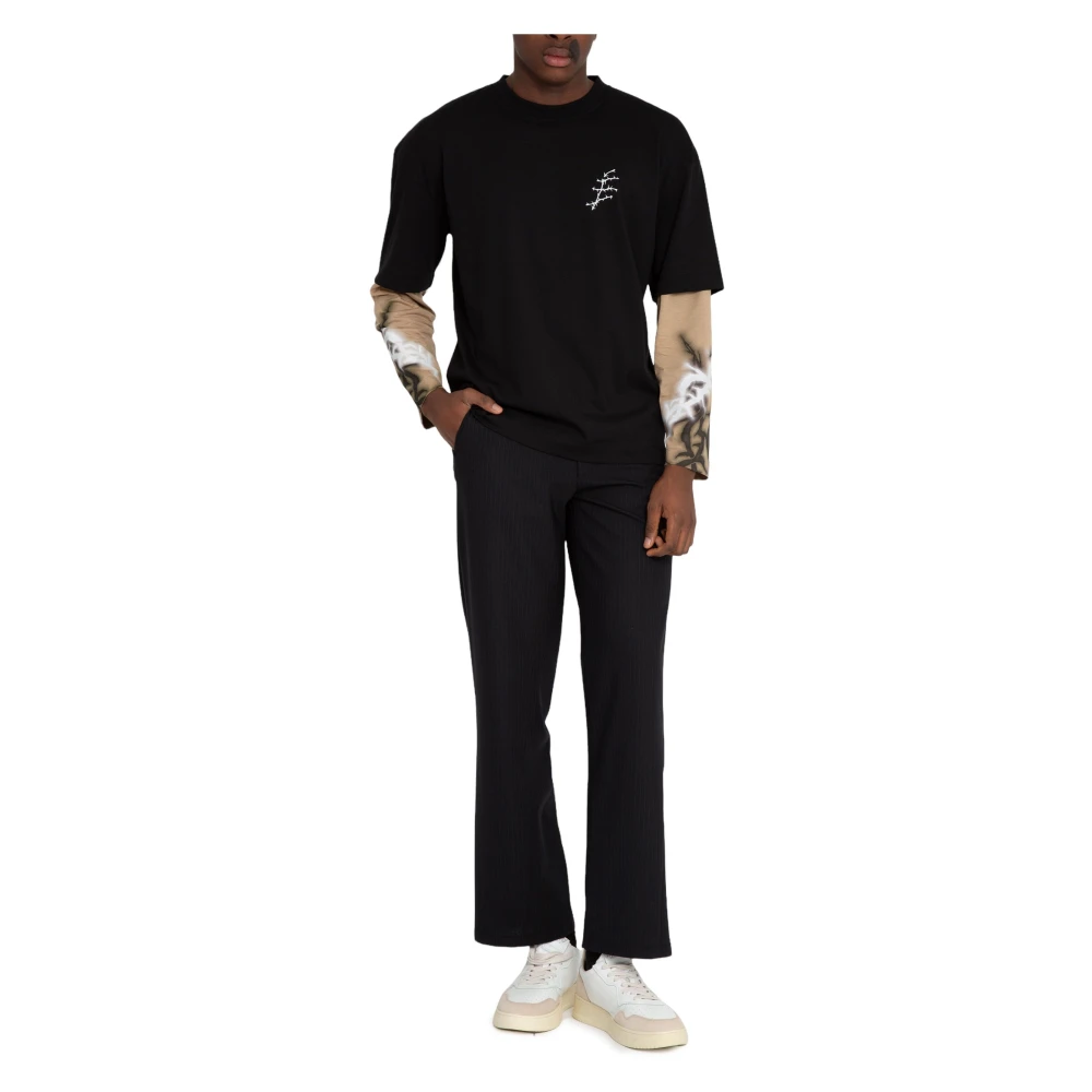 Études Zwarte Doornen Longsleeve Tee Black Heren