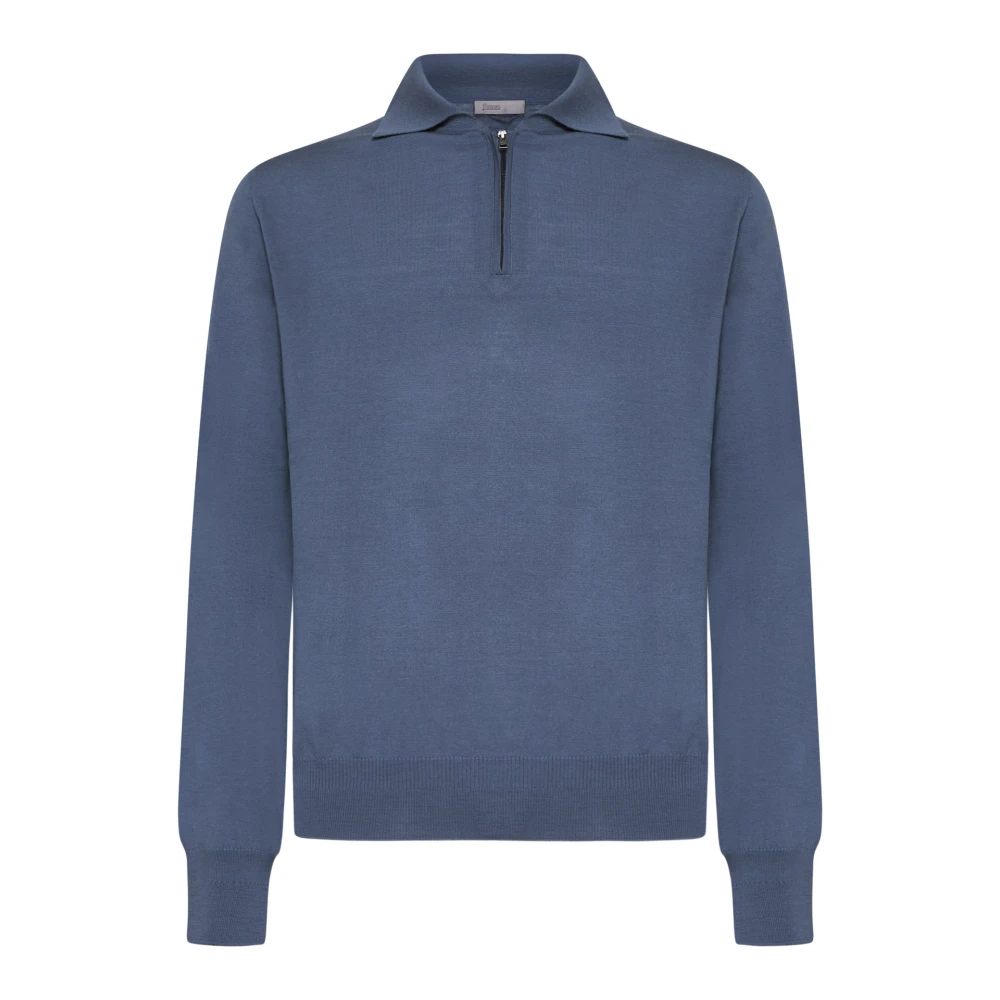 Herno Stijlvolle Resort T-shirts en Polos Blue Heren